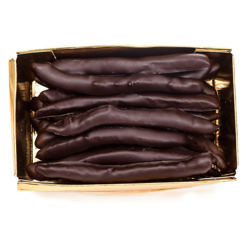 BALLOTIN BOX OF CHOCOLATE-COVERED CANDIED ORANGE 200 G
