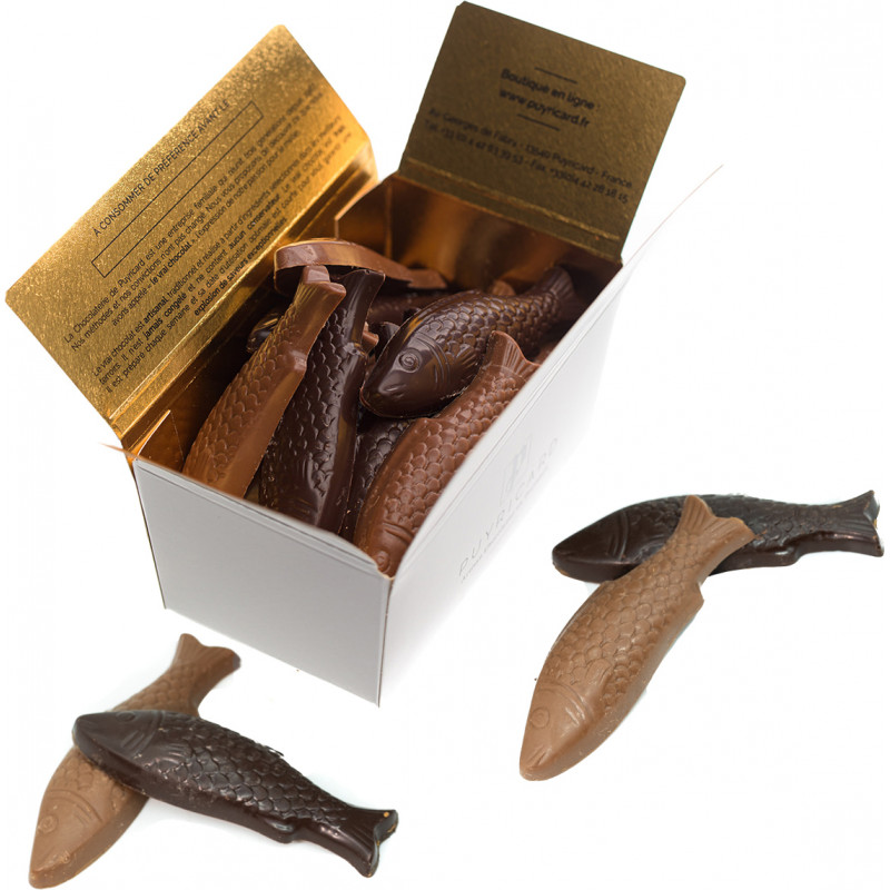 Ballotin d'anchois pralinés de Pâques en chocolat