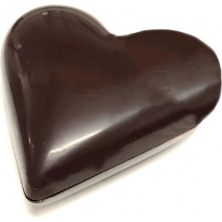 Coeur chocolat noir