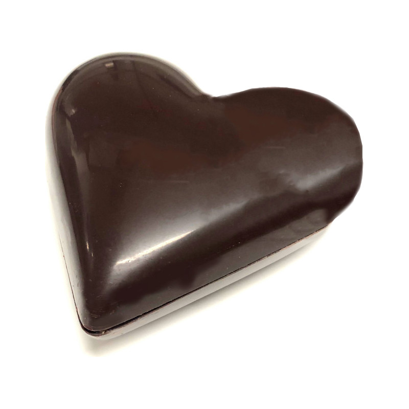 Coeur chocolat noir