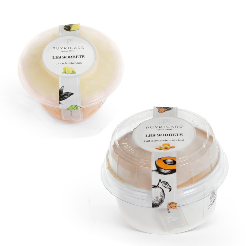 Cup de glace et sorbet 160 mL