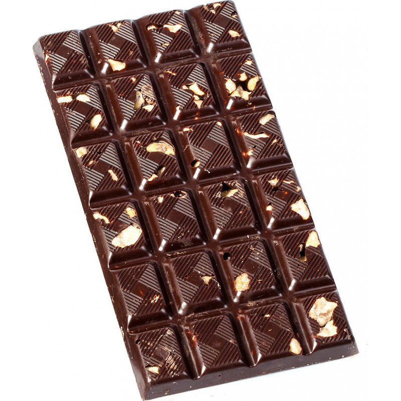 Tablette chocolat noir noisettes caramélisées